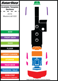 2019 MasterCraft X22 GatorStep Flooring