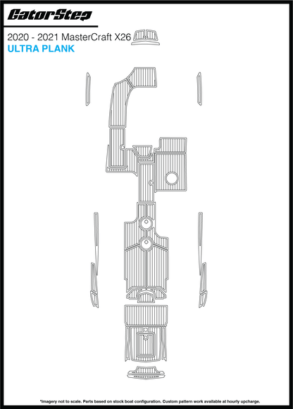2020-2021 Mastercraft X26 GatorStep Flooring Ultra Plank