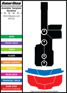 2020 Mastercraft NXT20 GatorStep Flooring