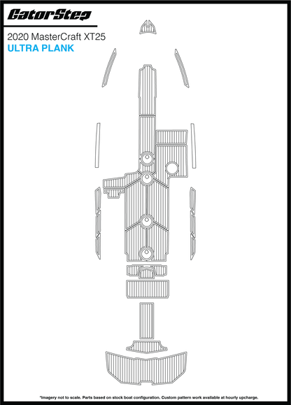 2020 Mastercraft XT25 GatorStep Flooring Ultra Plank