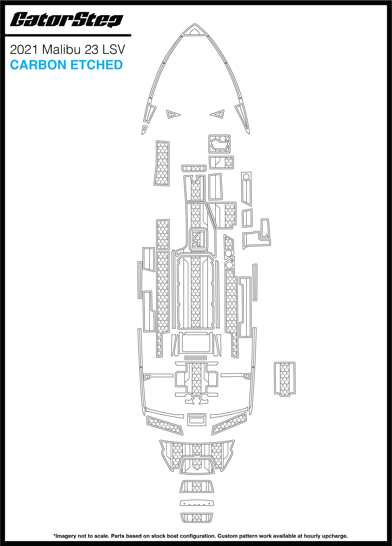 Malibu 23 LSV GatorStep Kit (2021)