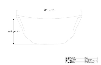 Axis Curled Swim Platform Cover