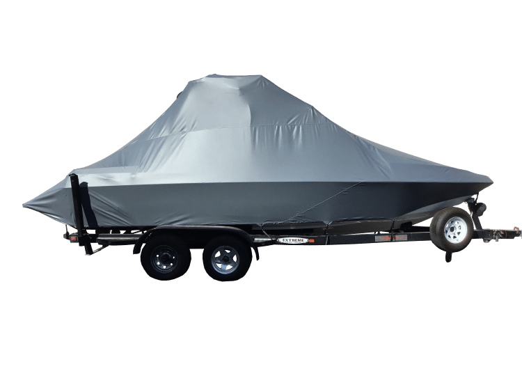 Malibu Sunsetter XTi with Titan 3 Tower and FCT bimini Double Up Storage cover
