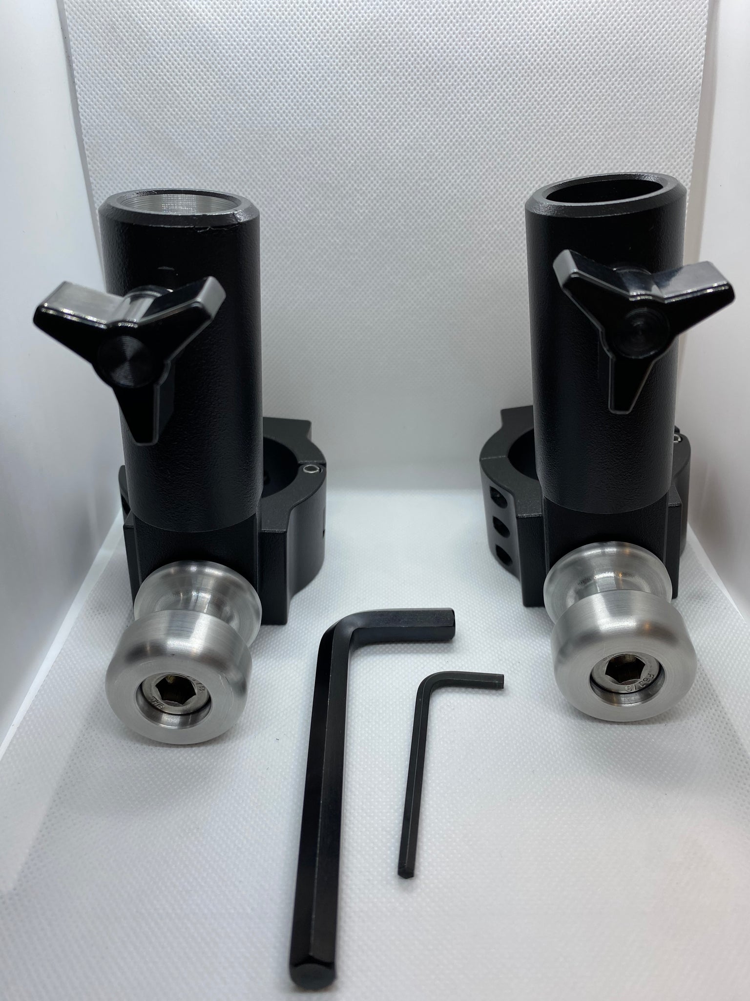 Boat tower flag holder hardware