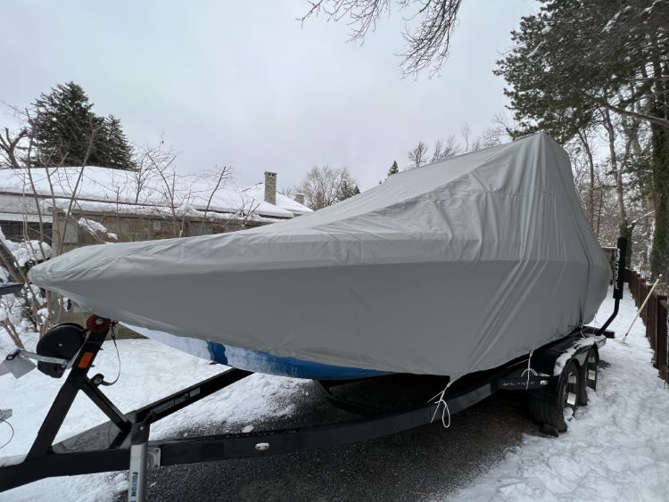 Nautique G23 with FCT v2 Double Up Storage Cover 