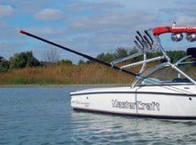 fly high tower mounted boom