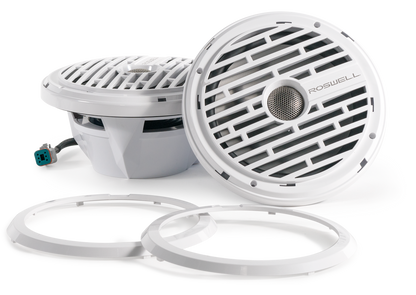 Roswell R1 8 inch marine speaker white