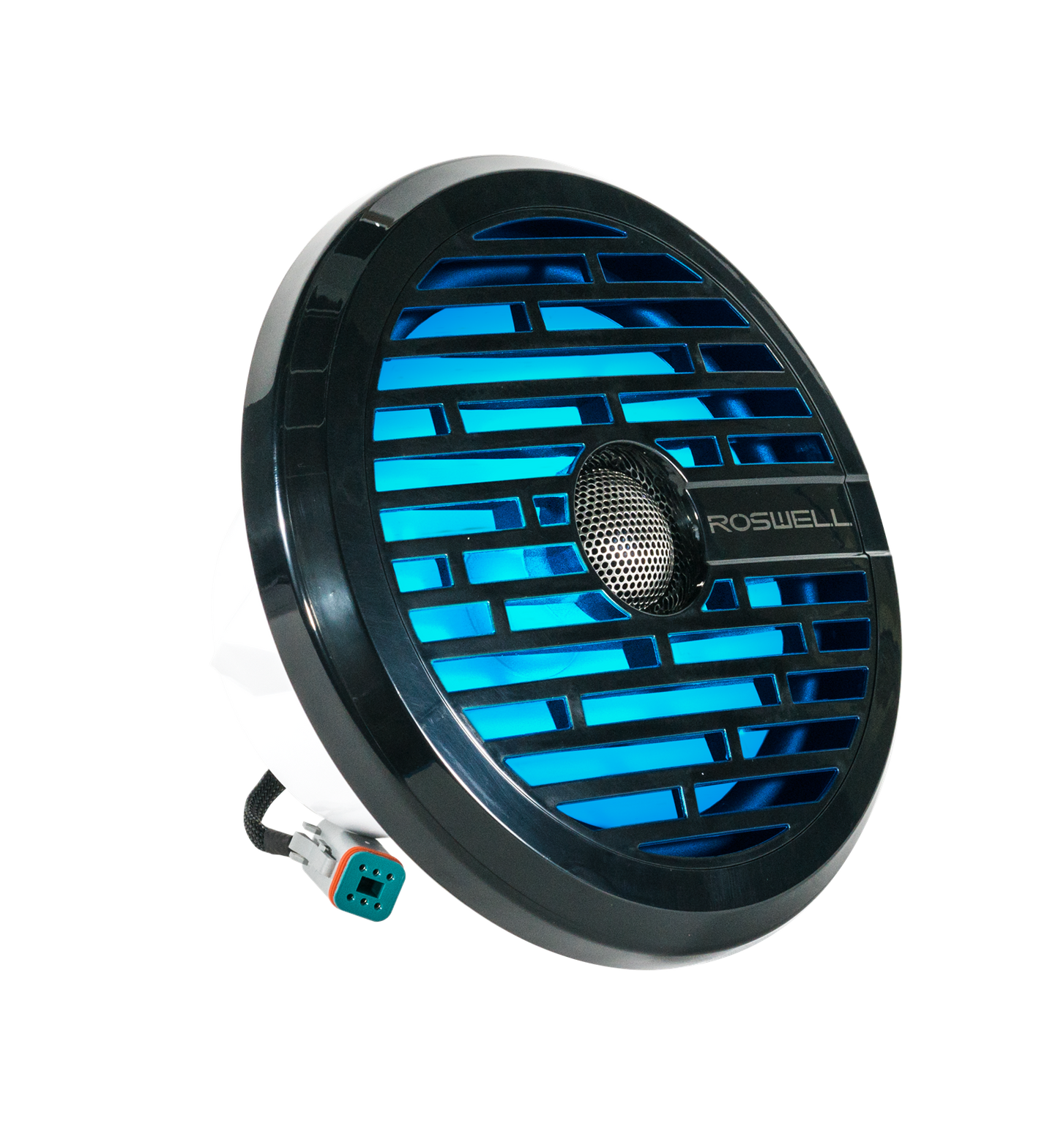 Roswell 8 inch speaker with LED blue