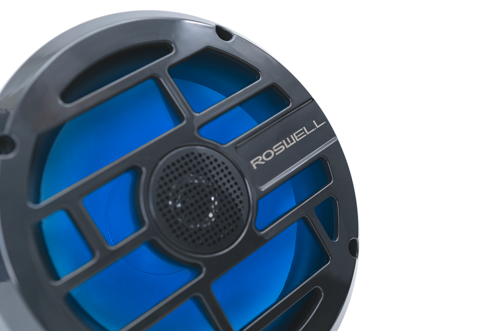 roswell R speaker with LED blue