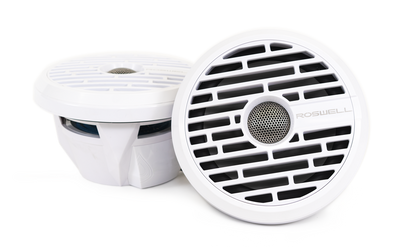 Roswell R1 7.7 inch speakers white