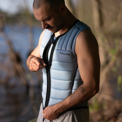 Follow Total Men's Comp Wake Vest in Light Blue