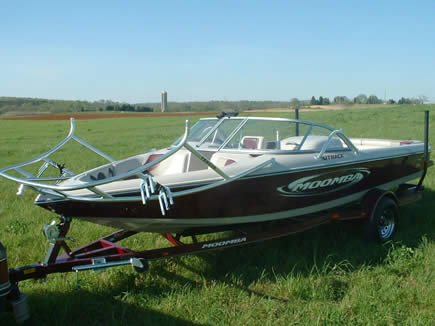 folding wakeboard tower moomba