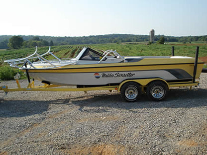 folding wake tower malibu boats
