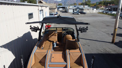 8' Folding Canopy Mounted Shade Sail, 83"-85" Wide