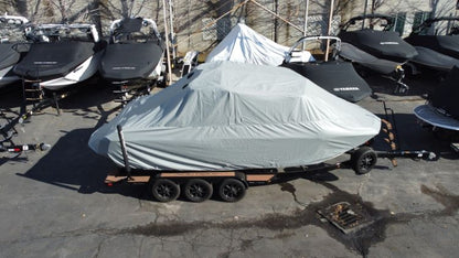 Nautique G23 with Telescoping Tower Double Up Storage Cover
