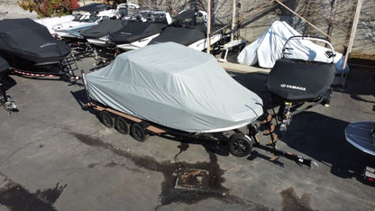 Nautique G23 with Telescoping Tower Double Up Storage Cover