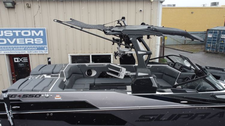 5' Supra FX1 Tower Mounted shade Sail