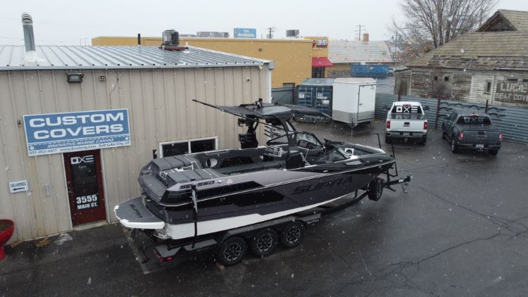 5' Supra FX1 Tower Mounted shade Sail