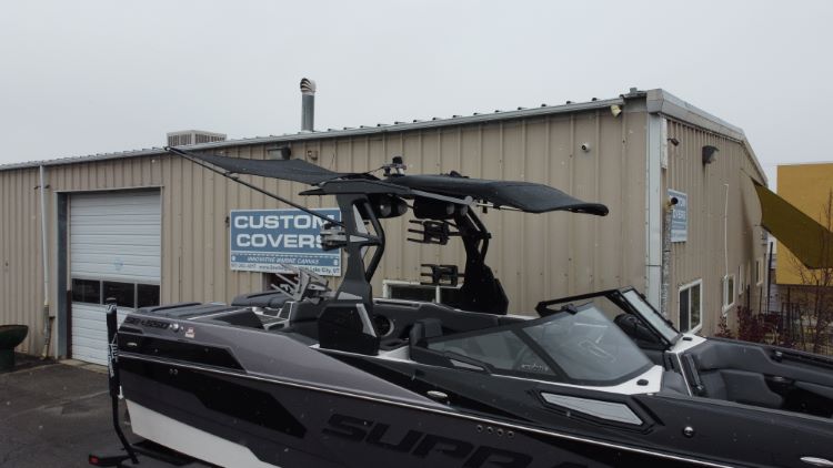 8' Supra FX1 Tower Mounted shade Sail