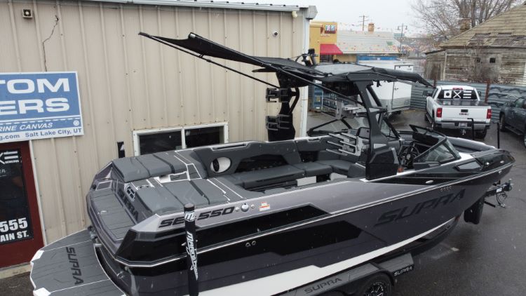 8' Supra FX1 Tower Mounted shade Sail
