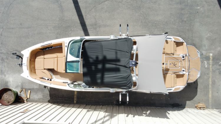 5' MasterCraft Tower Mounted Shade Sail
