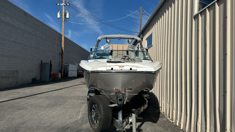 MasterCraft X23 Zero Flex 4 Tower and factory bimini TD Ratchet Cover