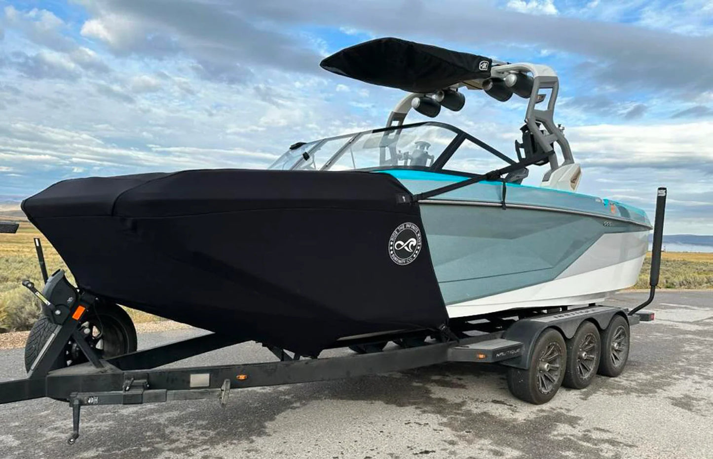 Surfinity Wake Boat Shield for Nautique