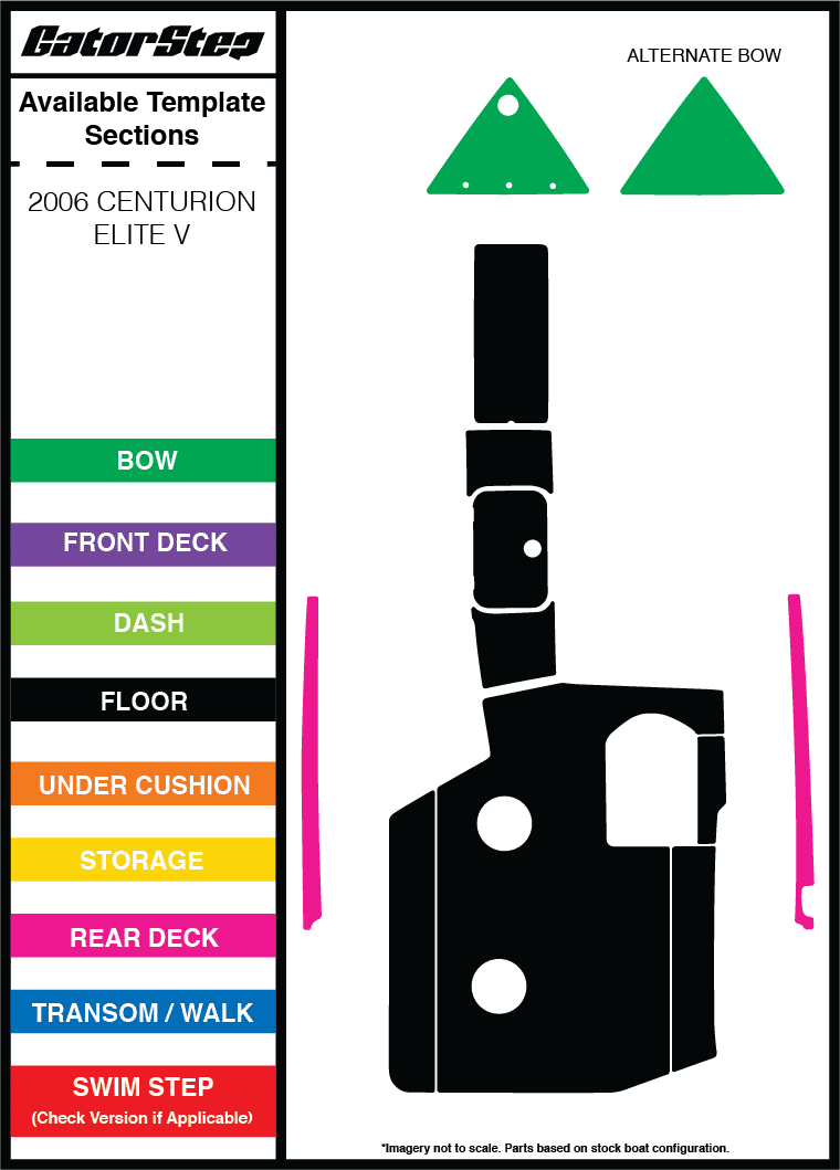 2006 Centurion Elite V GatorStep Flooring 