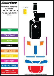2015 Centurion FS33 GatorStep Flooring 