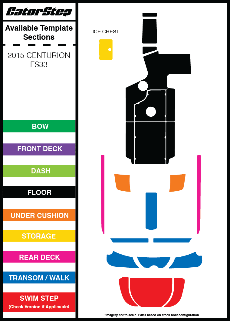 2015 Centurion FS33 GatorStep Flooring 