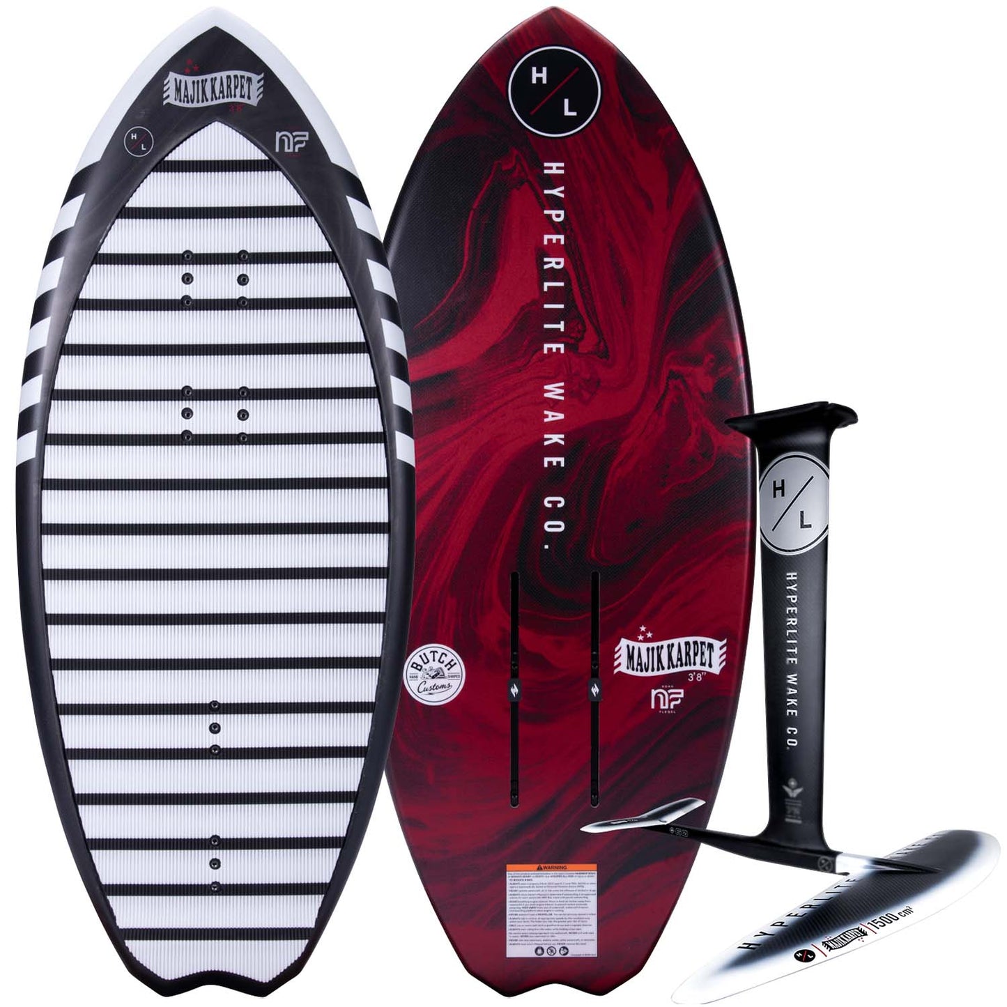 Hyperlite Majik Karpet / MK 1500 Wake Foil Package 2025