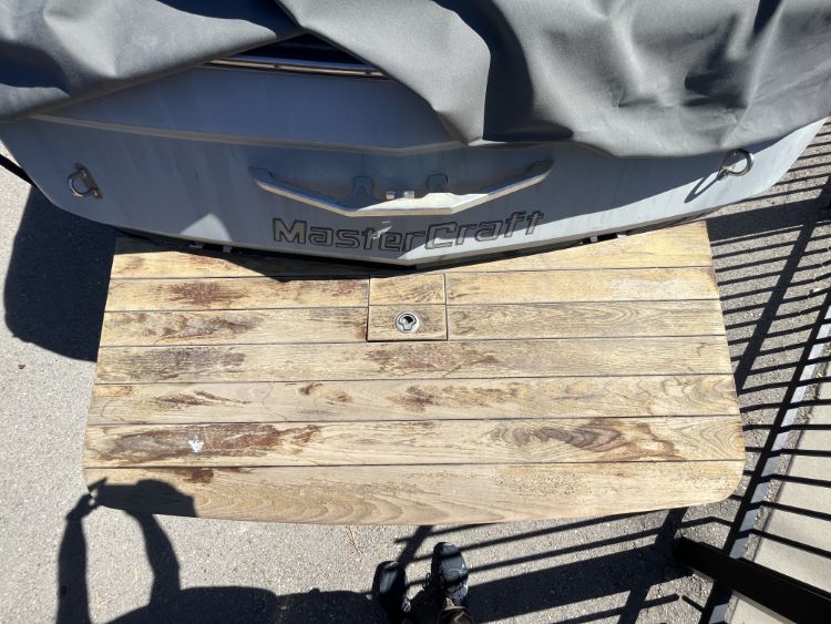 MasterCraft Teak Swim Platform