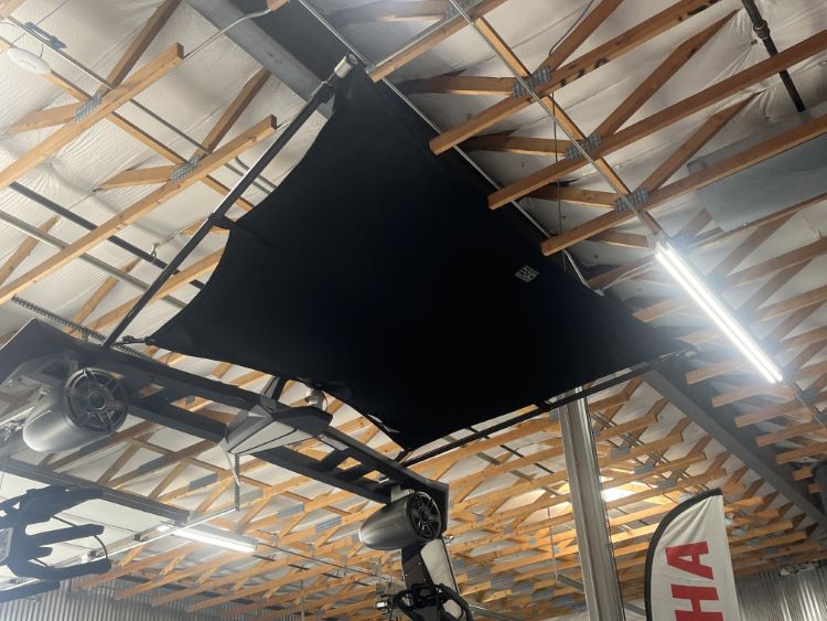 5' JL Audio Dual Speaker Mounted Shade Sail