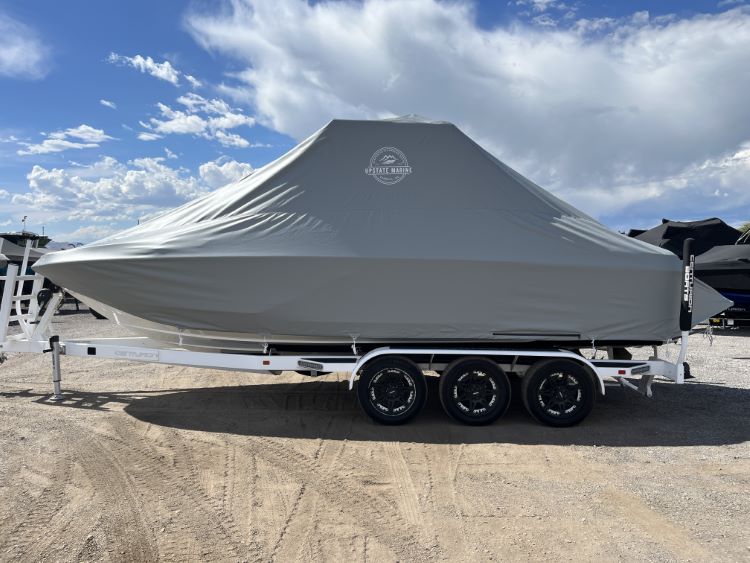 Centurion Ri245 with DropZone Tower - BOAT LIFT Double Up Storage Cover