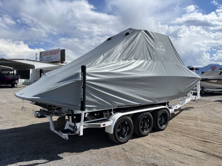 Centurion Ri245 with DropZone Tower - BOAT LIFT Double Up Storage Cover