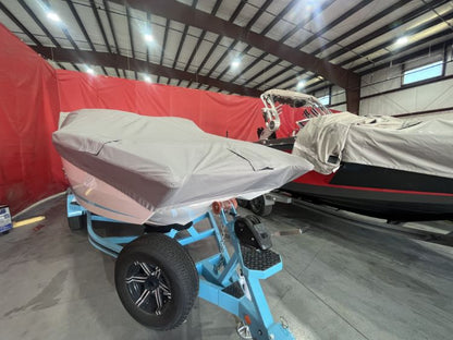 MasterCraft XStar ZFT4 with Roswell Bimini Tower Down Ratchet Cover