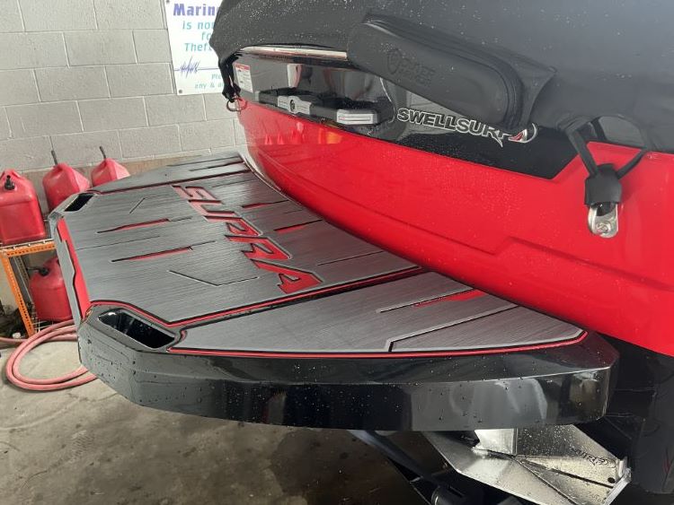 Supra Motorized Step Swim Platform Cover