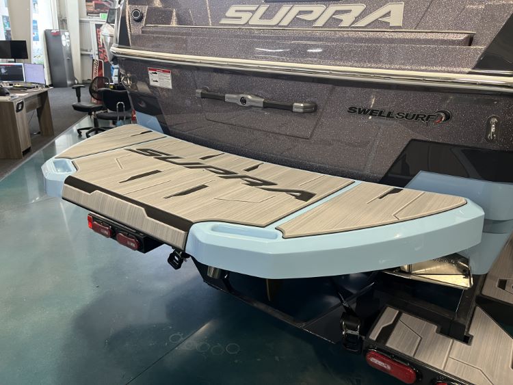 Supra Motorized Step Swim Platform Cover