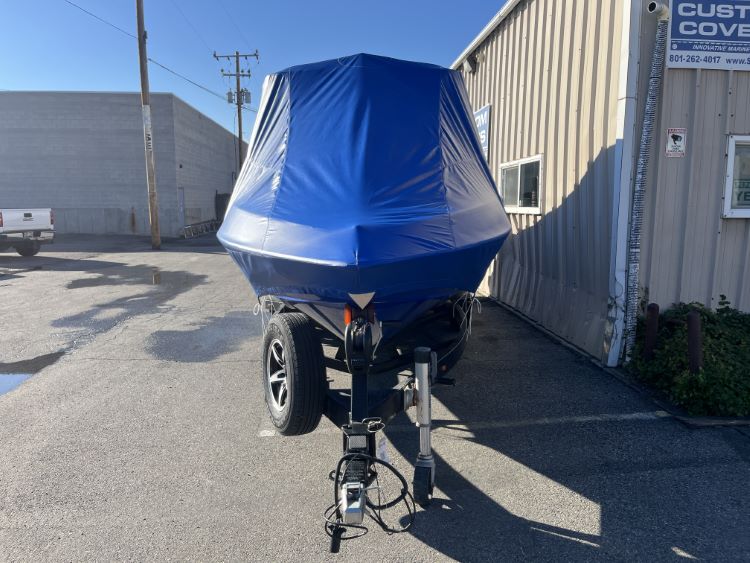 Malibu 247 with Illusion G3 tower and factory bimini Double Up Storage Cover