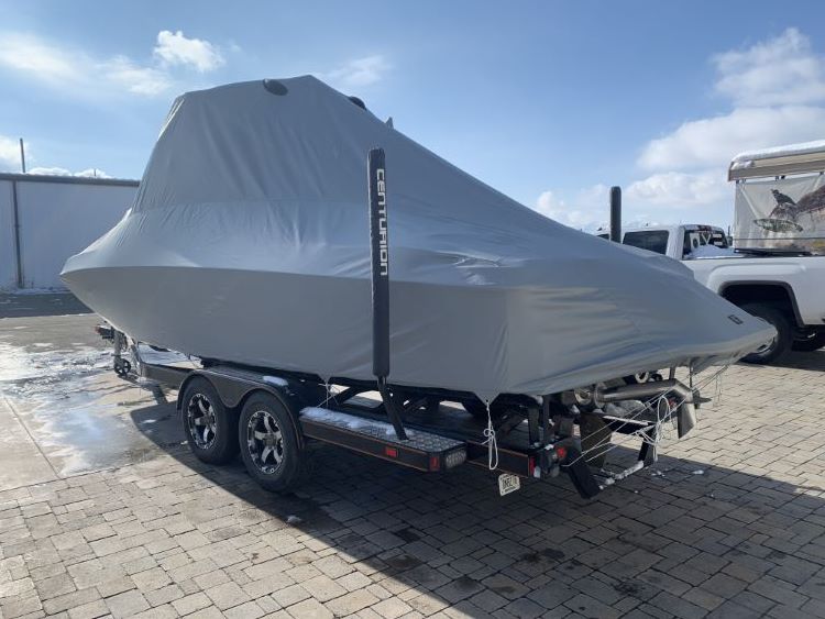 Centurion FX44 Aegis NO BIMINI Double Up Storage Cover