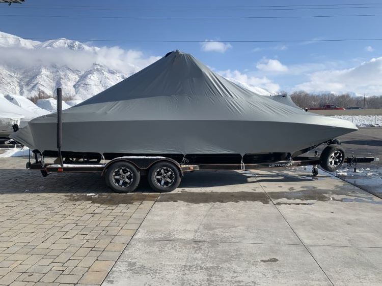 Centurion FX44 Aegis NO BIMINI Double Up Storage Cover
