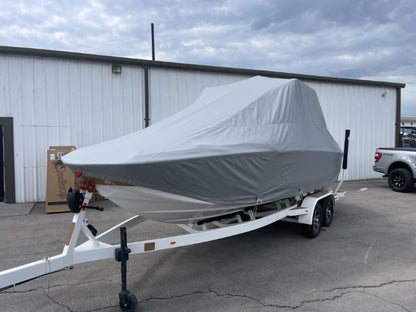 Supreme S220 with Battle and FCT Bimini Double Up Storage Cover