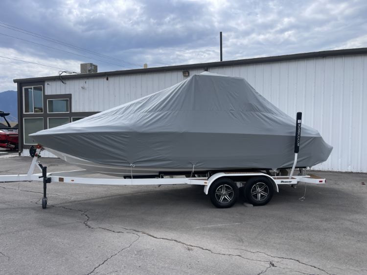 Supreme S220 with Battle and FCT Bimini Double Up Storage Cover