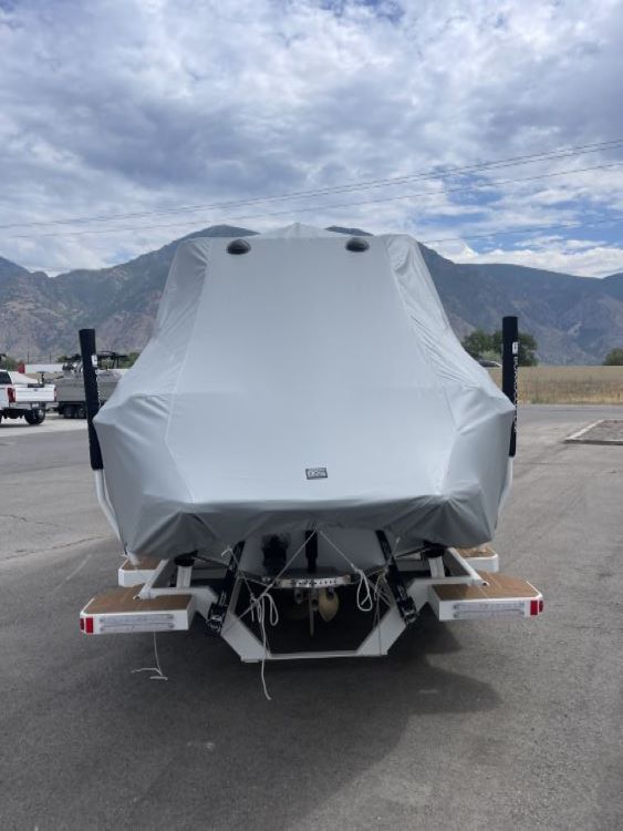 Supreme S220 with Battle and FCT Bimini Double Up Storage Cover