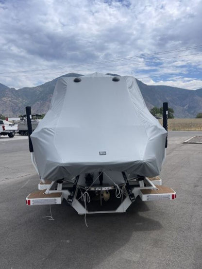 Supreme S220 with Battle and FCT Bimini Double Up Storage Cover