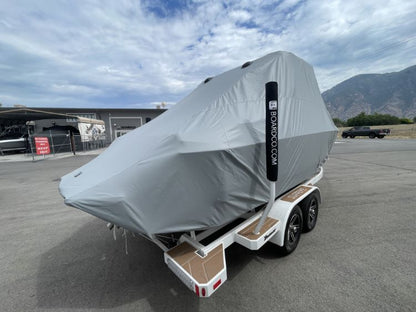 Supreme S220 with Battle and FCT Bimini Double Up Storage Cover