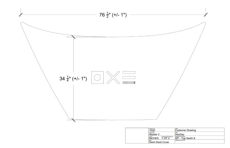 Heyday Swim Platform Cover