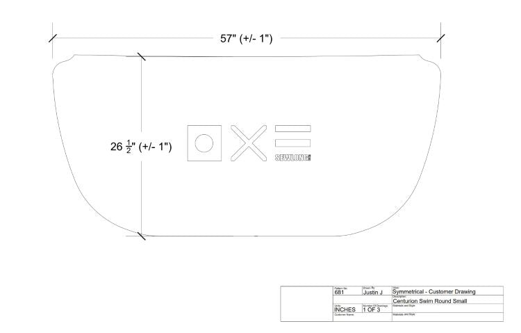 Centurion-Supreme Small Round Swim Platform Cover