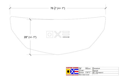 Nautique GS Swim Platform Cover 