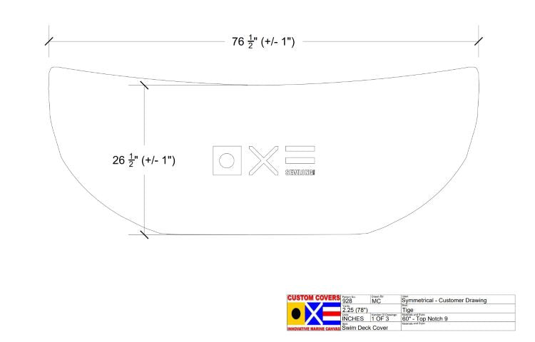 Tigé Ve Swim Platform Cover
